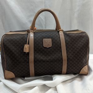 Celine Macadam Travel Luggage Bag - Vintage